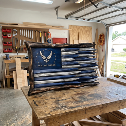 Wooden Flags