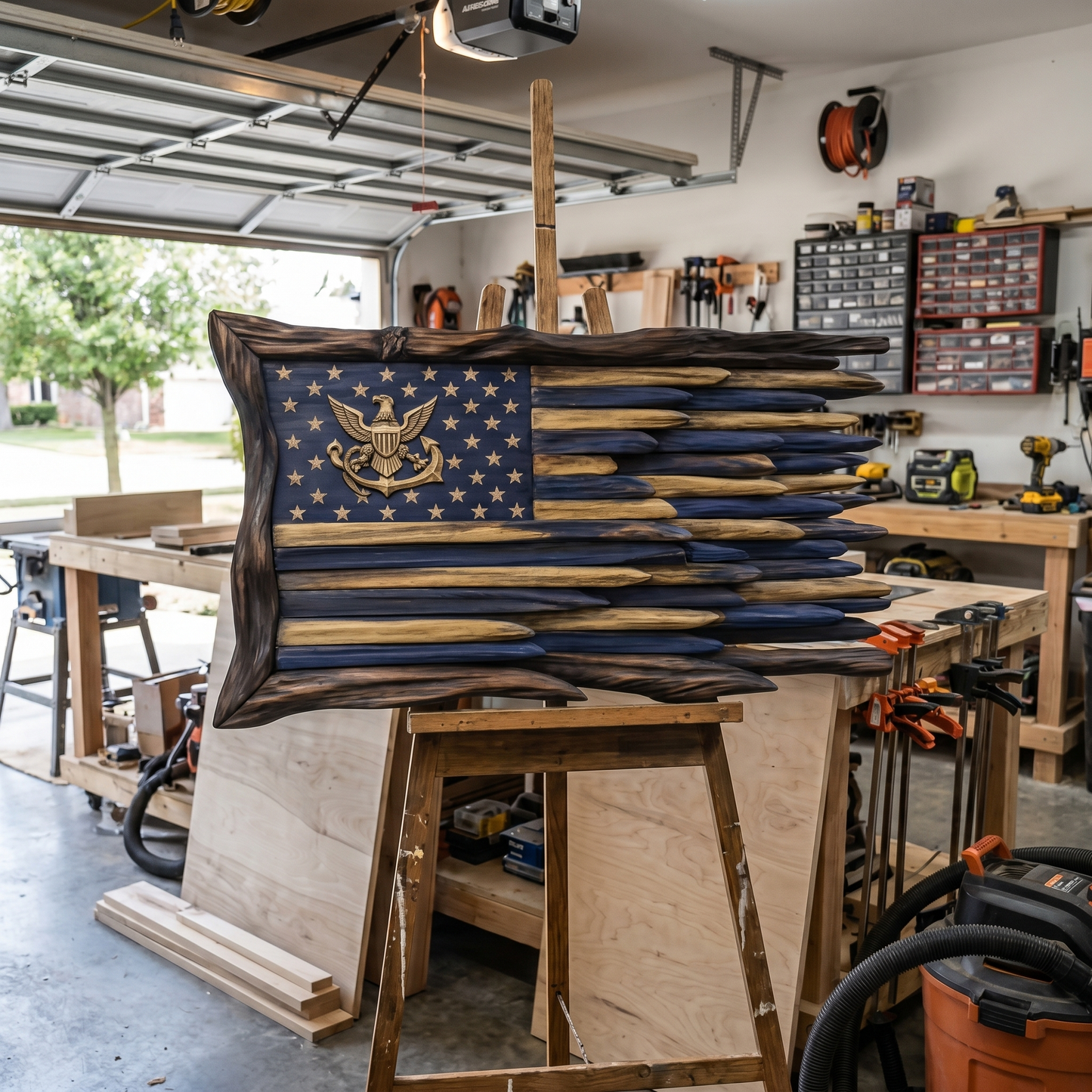 Wooden Flags