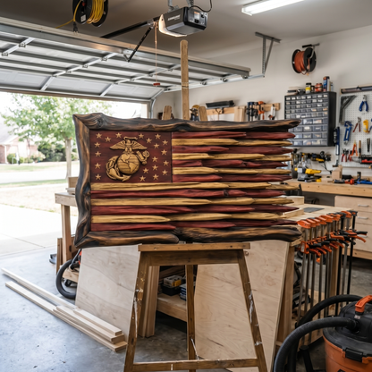 Wooden Flags