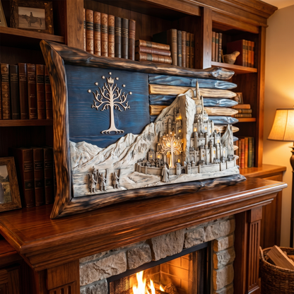 LOTR Wooden Flags